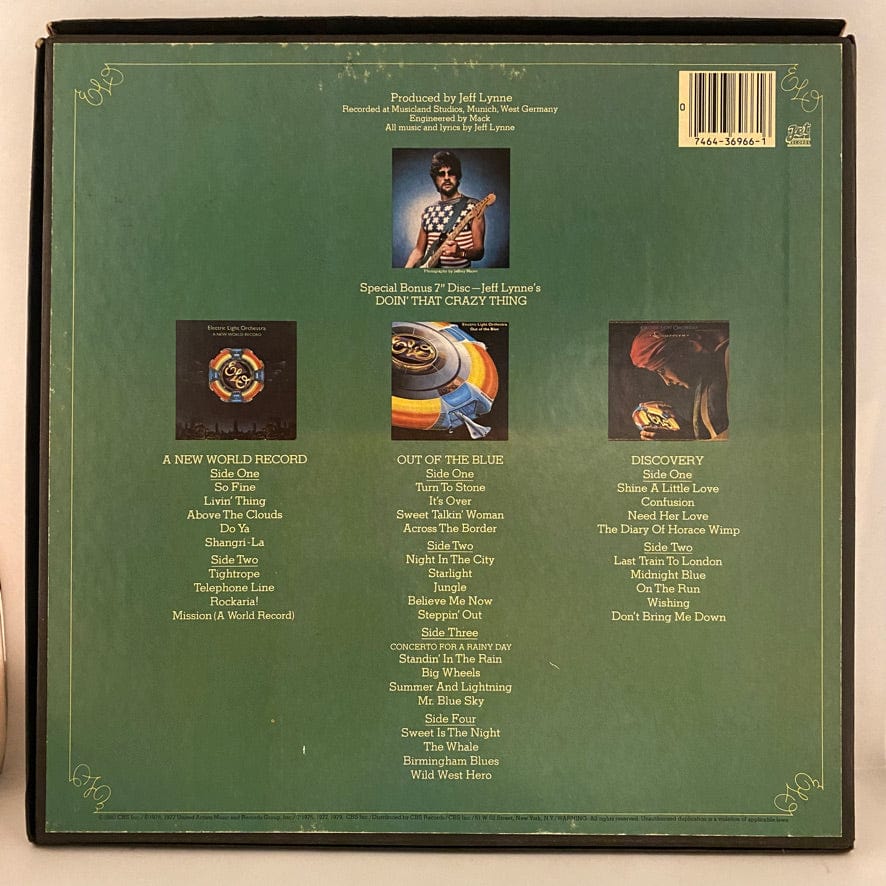Electric Light Orchestra – A Box Of Their Best 4LP USED NM/VG Box Set - NO 7" - Image 2