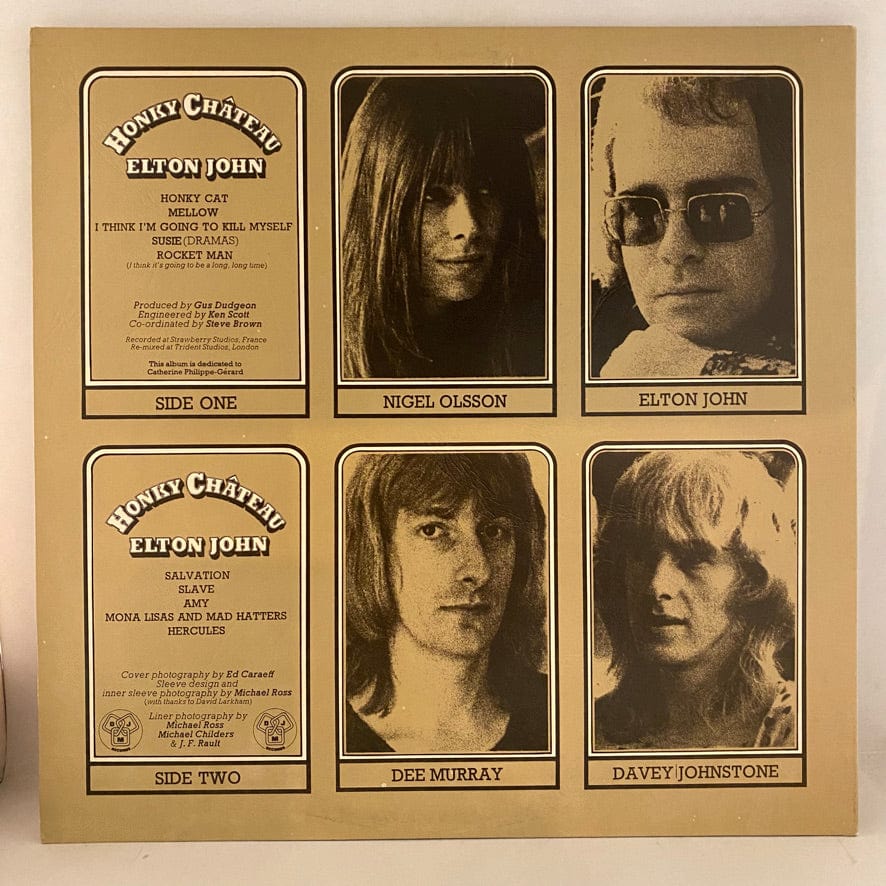 Elton John – Honky Château LP USED NM/VG+ 1972 UK Pressing - Image 2