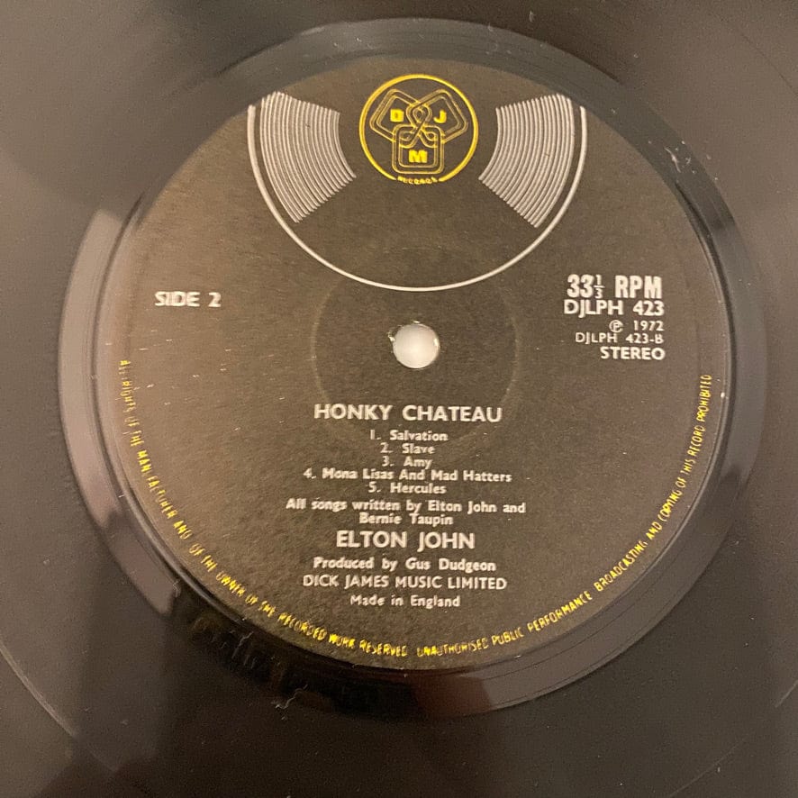 Elton John – Honky Château LP USED NM/VG+ 1972 UK Pressing - Image 4