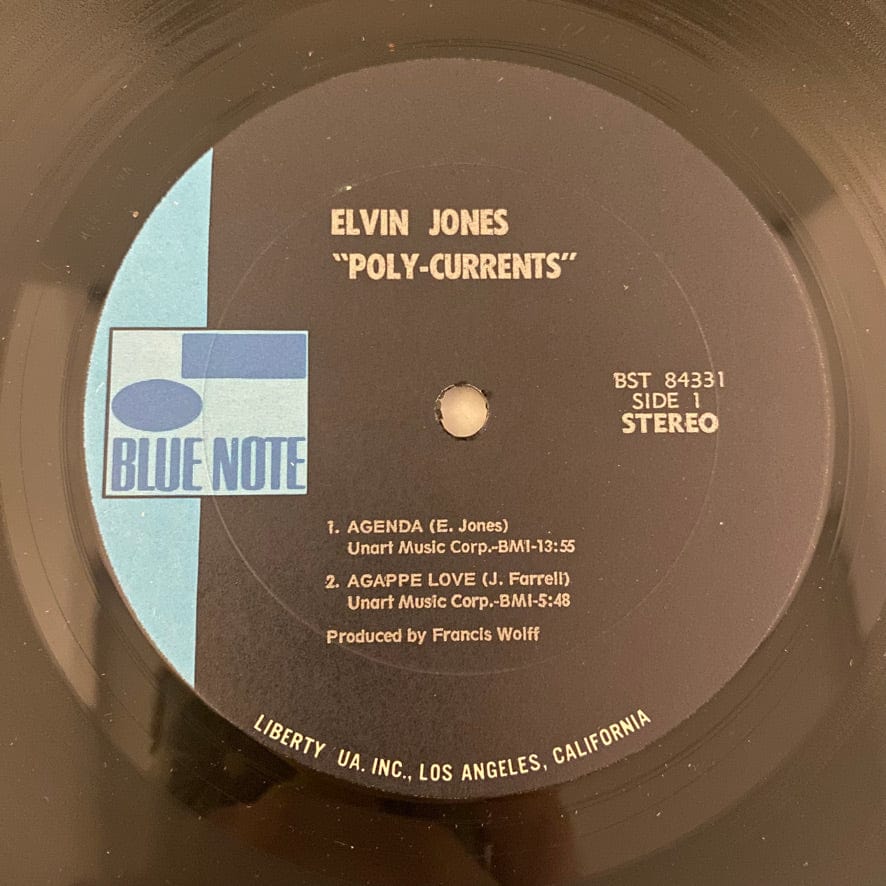 Elvin Jones – Poly-Currents LP USED VG++/VG 1971 Pressing - Image 5