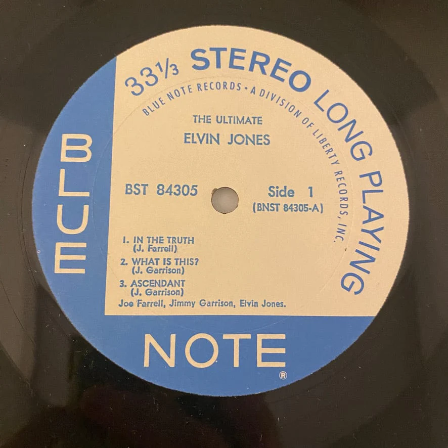 Elvin Jones – The Ultimate LP USED NM/VG+ 1968 Pressing - Image 3