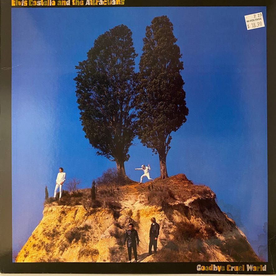Elvis Costello And The Attractions – Goodbye Cruel World LP USED VG+/VG