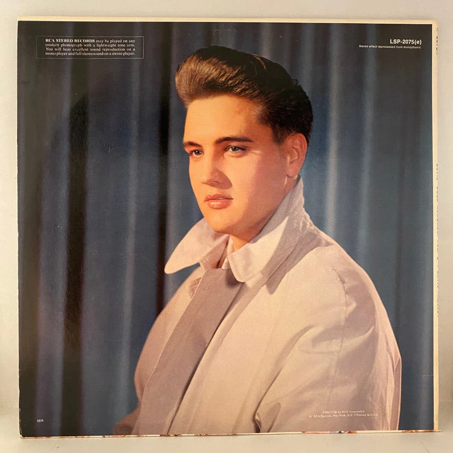 Elvis Presley – 50,000,000 Elvis Fans Can't Be Wrong (Elvis' Gold Records, Vol. 2) LP USED VG+/VG++ 1976 Pressing - Image 2
