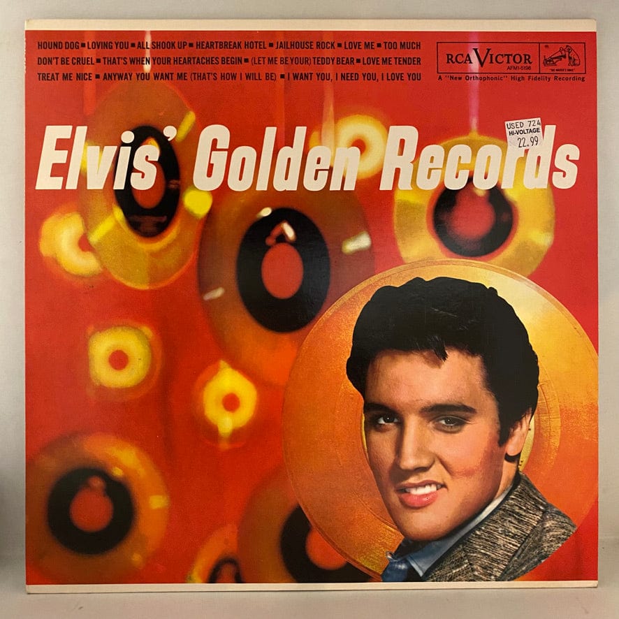 Elvis Presley – Elvis' Golden Records LP USED VG++/VG+ 1984 Pressing