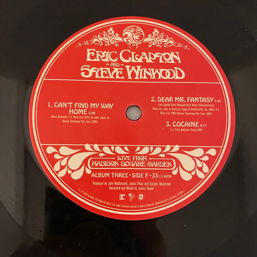 Eric Clapton And Steve Winwood – Live From Madison Square Garden 3LP Box Set USED VG++/VG++ - Image 14