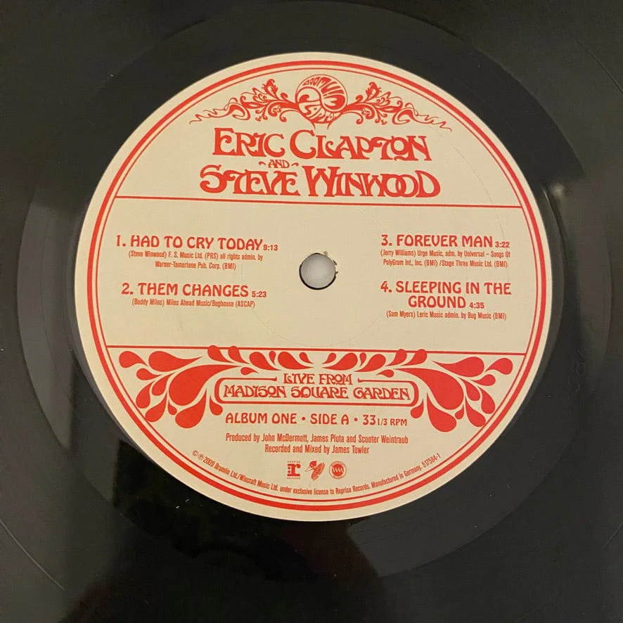 Eric Clapton And Steve Winwood – Live From Madison Square Garden 3LP Box Set USED VG++/VG++ - Image 5
