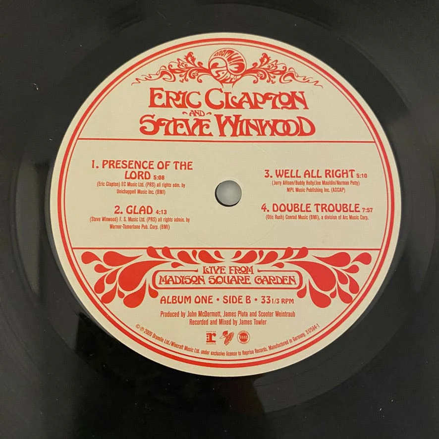Eric Clapton And Steve Winwood – Live From Madison Square Garden 3LP Box Set USED VG++/VG++ - Image 6