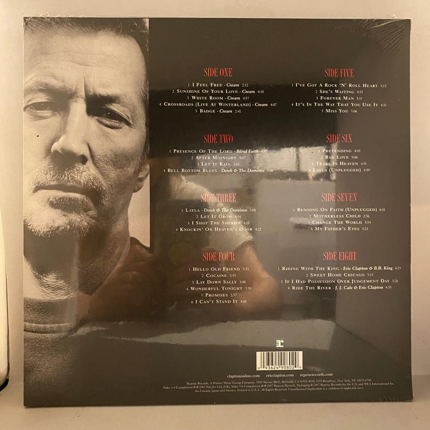 Eric Clapton – Complete Clapton 4LP Box Set USED NOS STILL SEALED - Image 2