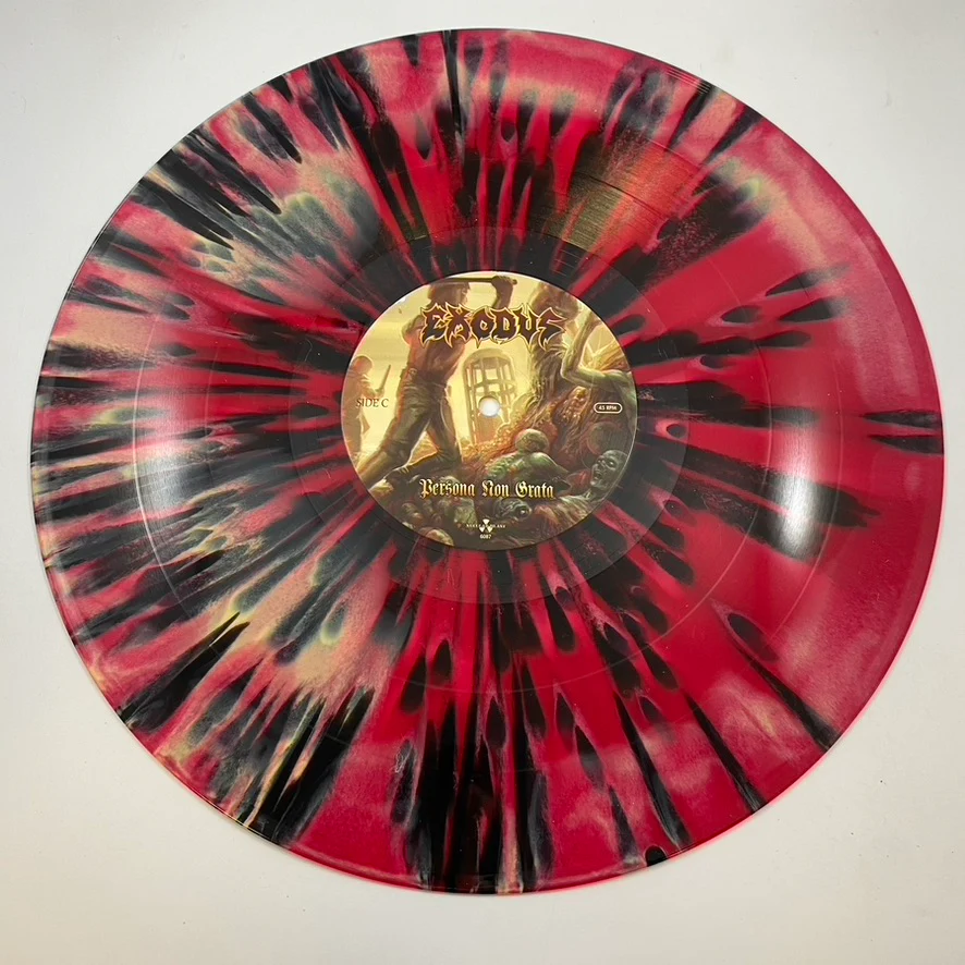Exodus – Persona Non Grata LP USED Vinyl NM/VG+ / Color Vinyl - Image 6