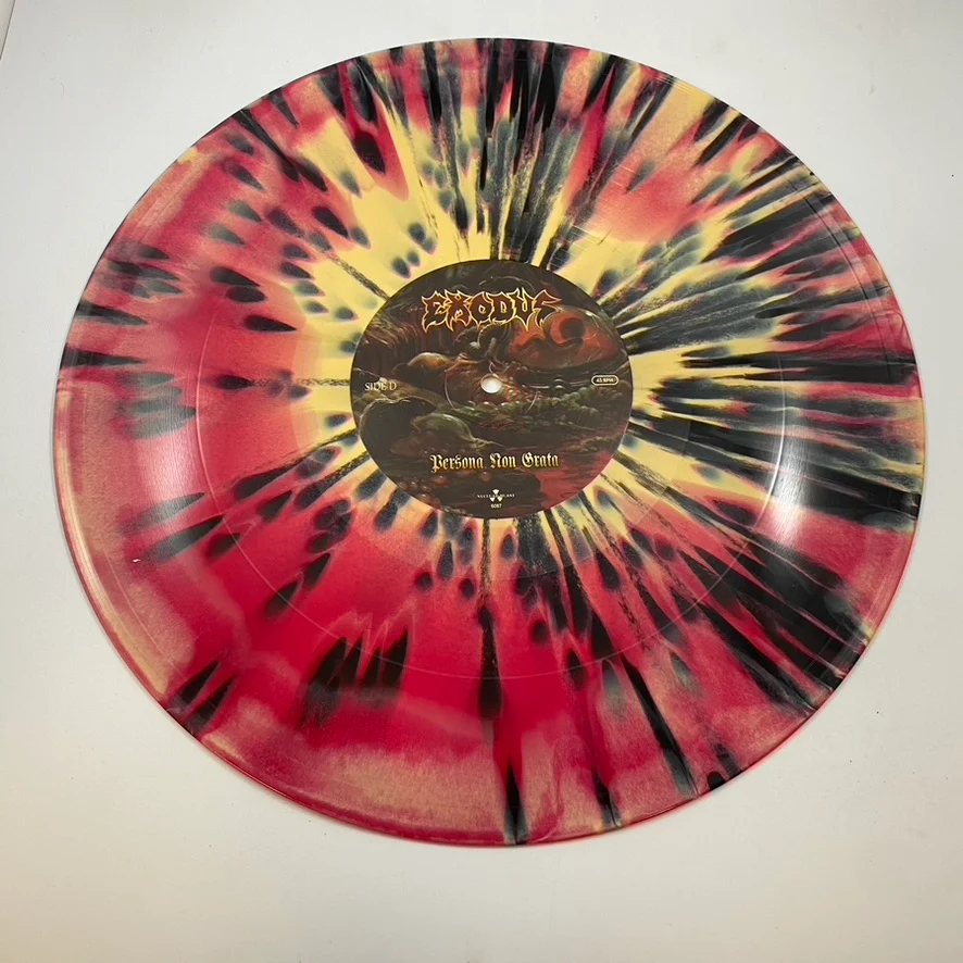 Exodus – Persona Non Grata LP USED Vinyl NM/VG+ / Color Vinyl - Image 7