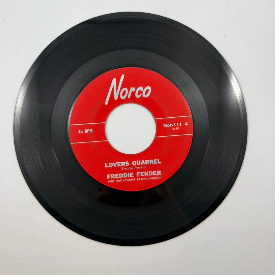 Freddie Fender – Lovers Quarrel / Donna 7" USED Vinyl VG+/Generic - Image 2