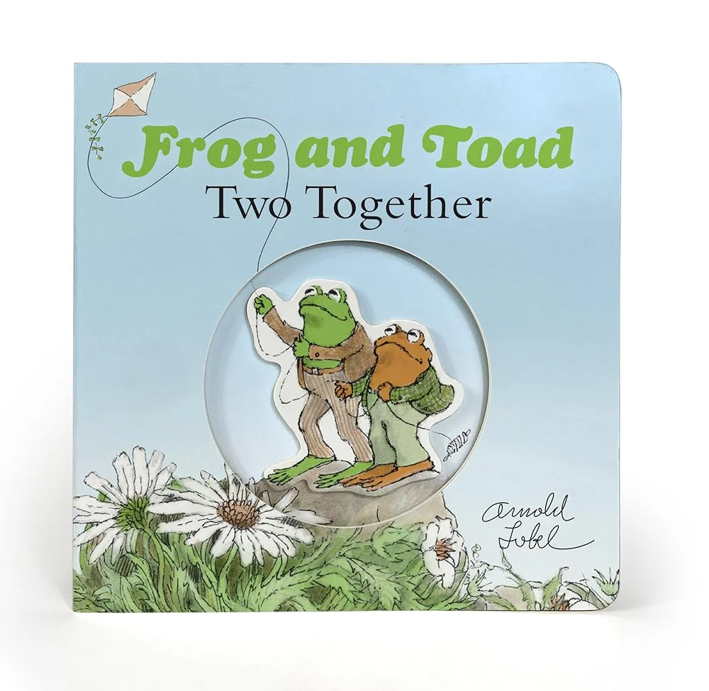Frog and Toad: Two Together: Original Board Book with Cut-Out Cover and Raised Element From the Classic Animal Friendship and Adventure Series [ages 0-4] by Arnold Lobel