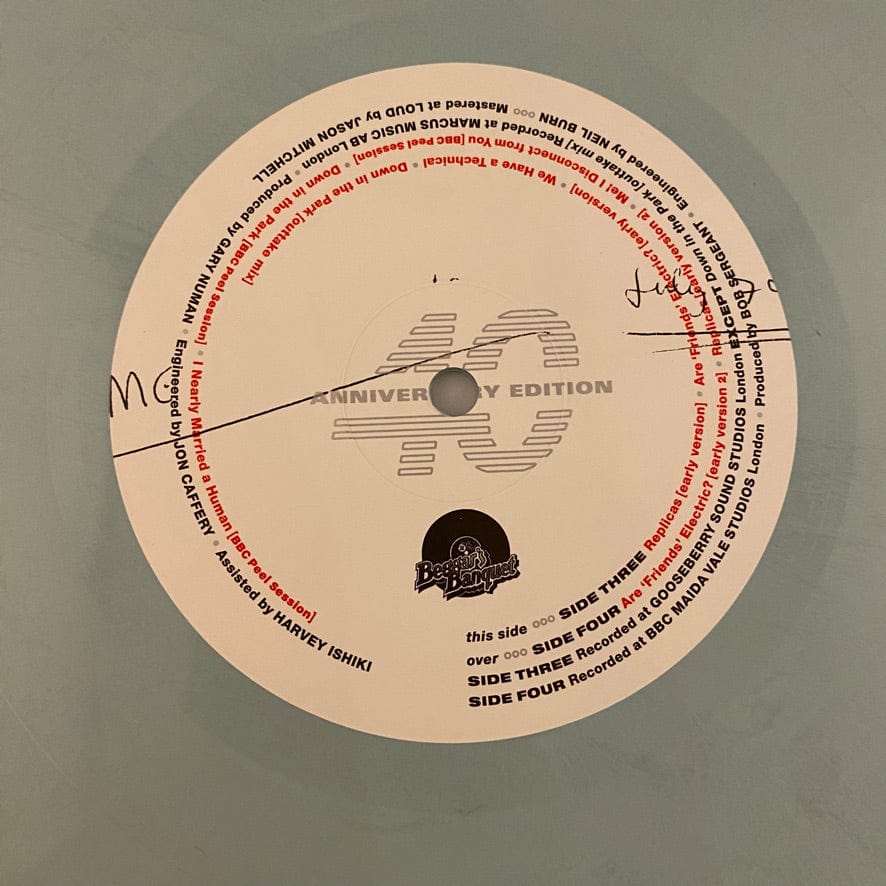 Gary Numan / Tubeway Army – Replicas (The First Recordings) 2LP USED NM/NM Sage Green Vinyl - Image 5