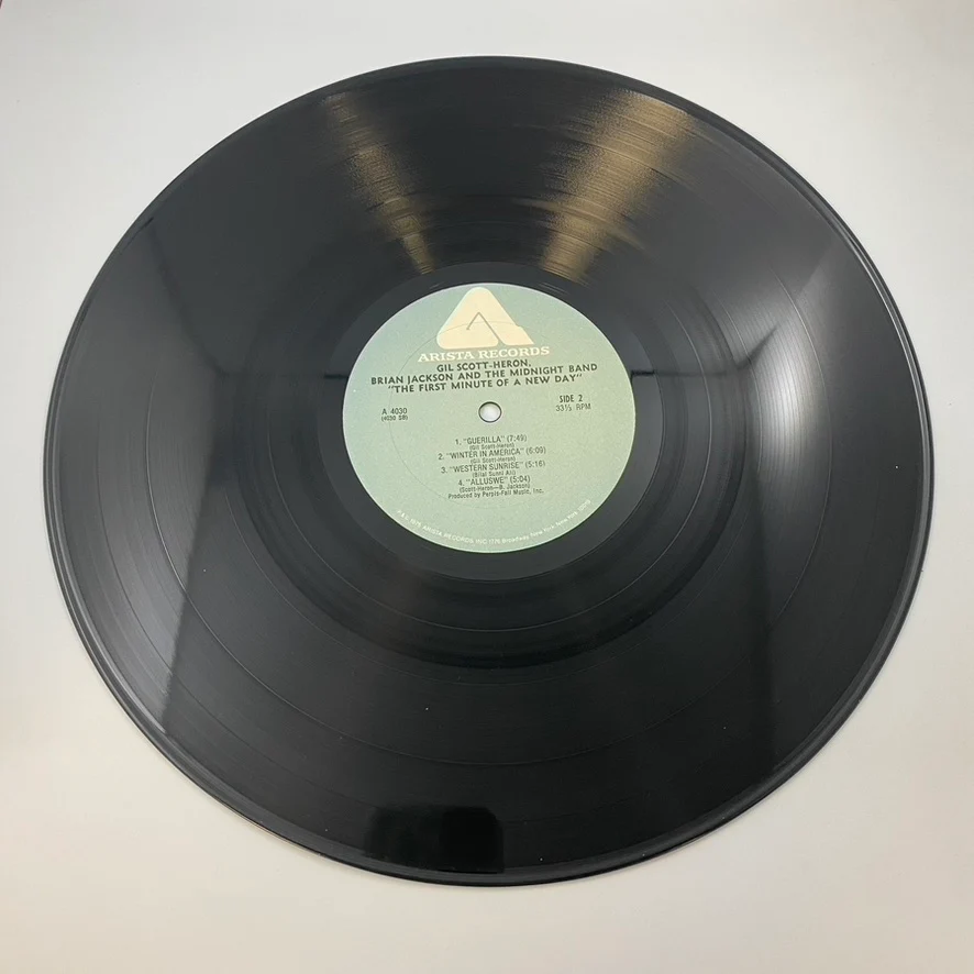 Gil Scott-Heron & Brian Jackson, The Midnight Band – The First Minute Of A New Day LP USED Vinyl VG+/G - Image 4