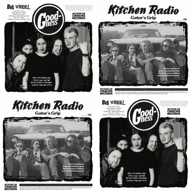 Goodness / Kitchen Radio - Between The Cracks 7" NEW LTD NUMBERED
