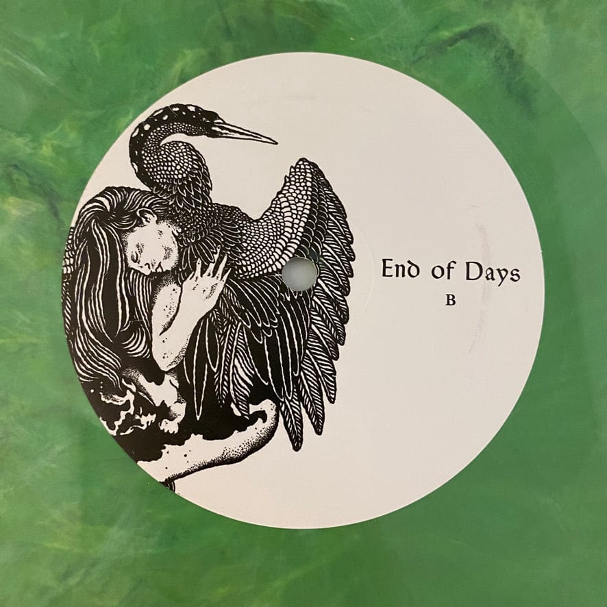 Grayceon – Pearl And The End Of Days LP USED NM/NM Green Vinyl - Image 4