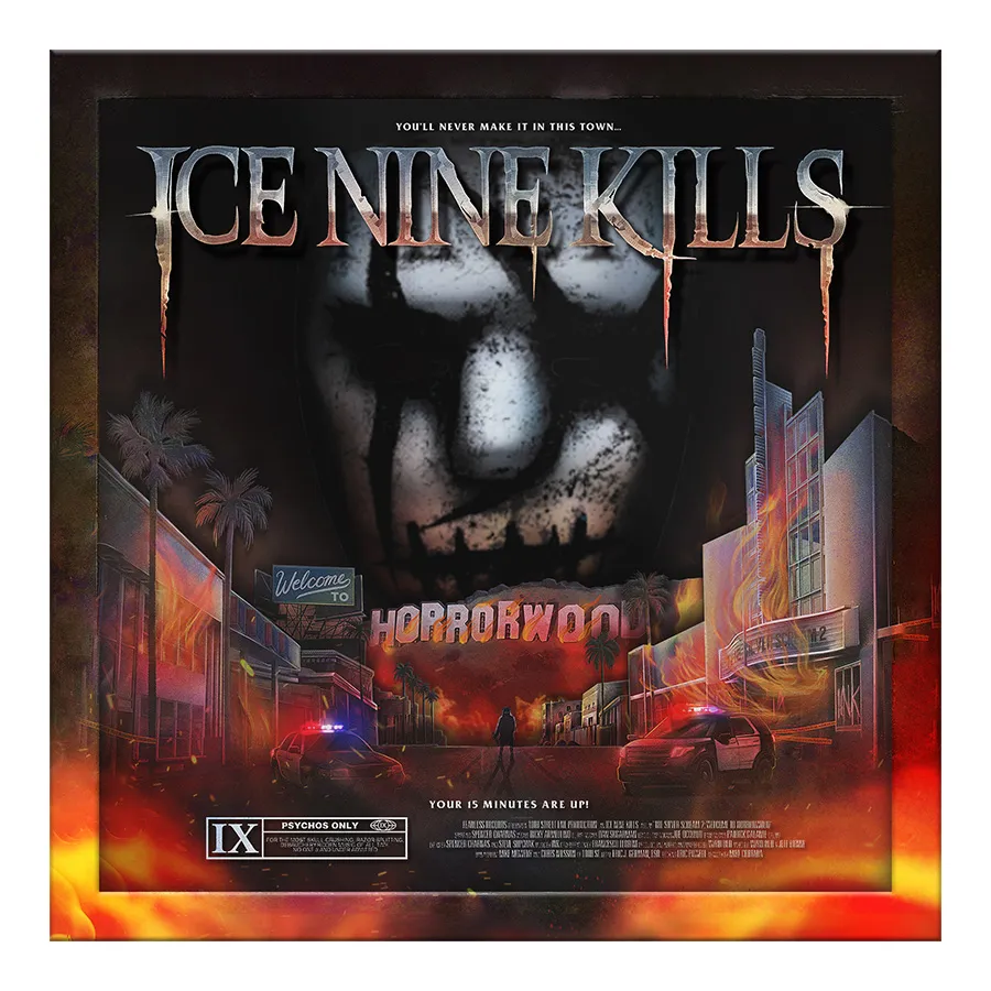 Ice Nine Kills - Welcome To Horrorwood: Under Fire 3LP NEW VINYL SPLATTER - Image 3
