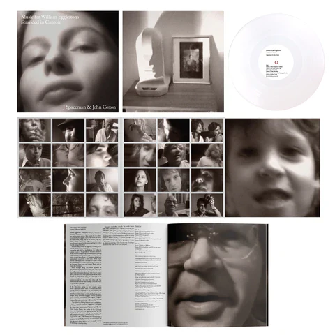 J Spaceman & John Coxon - Music for William Eggleston's Stranded in Canton 2LP NEW WHITE VINYL