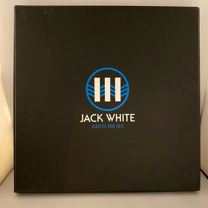 Jack White – Acoustic Tour 2015 2LP USED NM/VG+ Blue Marble Vinyl Box Set w/ DVD - Image 2