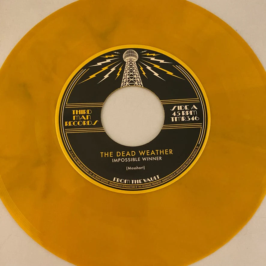Jack White & The Bricks, Two Star Tabernacle & The Go – Live At The Gold Dollar 3LP USED NM/VG+ Gold Vinyl Box Set w/ 2x7" - Image 20