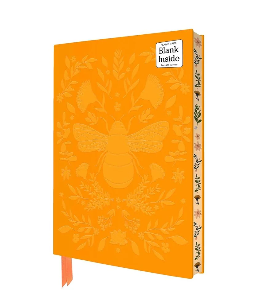 Jade Mosinski: Bee Artisan Art Blank Notebook (Flame Tree Journals) by Flame Tree Studio