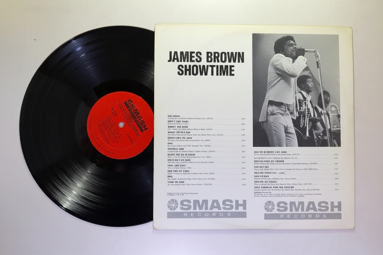 James Brown – Showtime LP USED Vinyl VG+/VG+ - Image 2