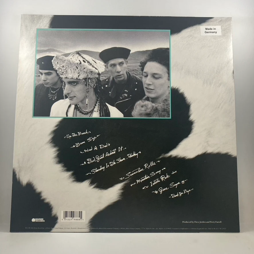 Jane's Addiction – Nothing's Shocking LP USED Vinyl VG+/VG+ - Image 2