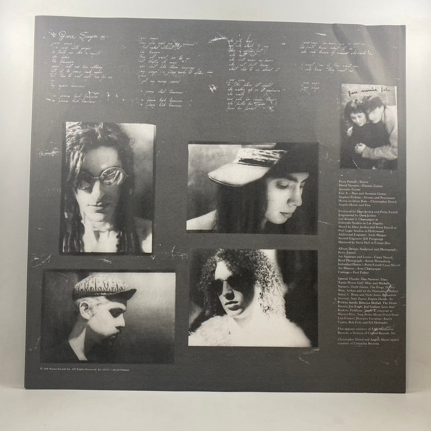 Jane's Addiction – Nothing's Shocking LP USED Vinyl VG+/VG+ - Image 3