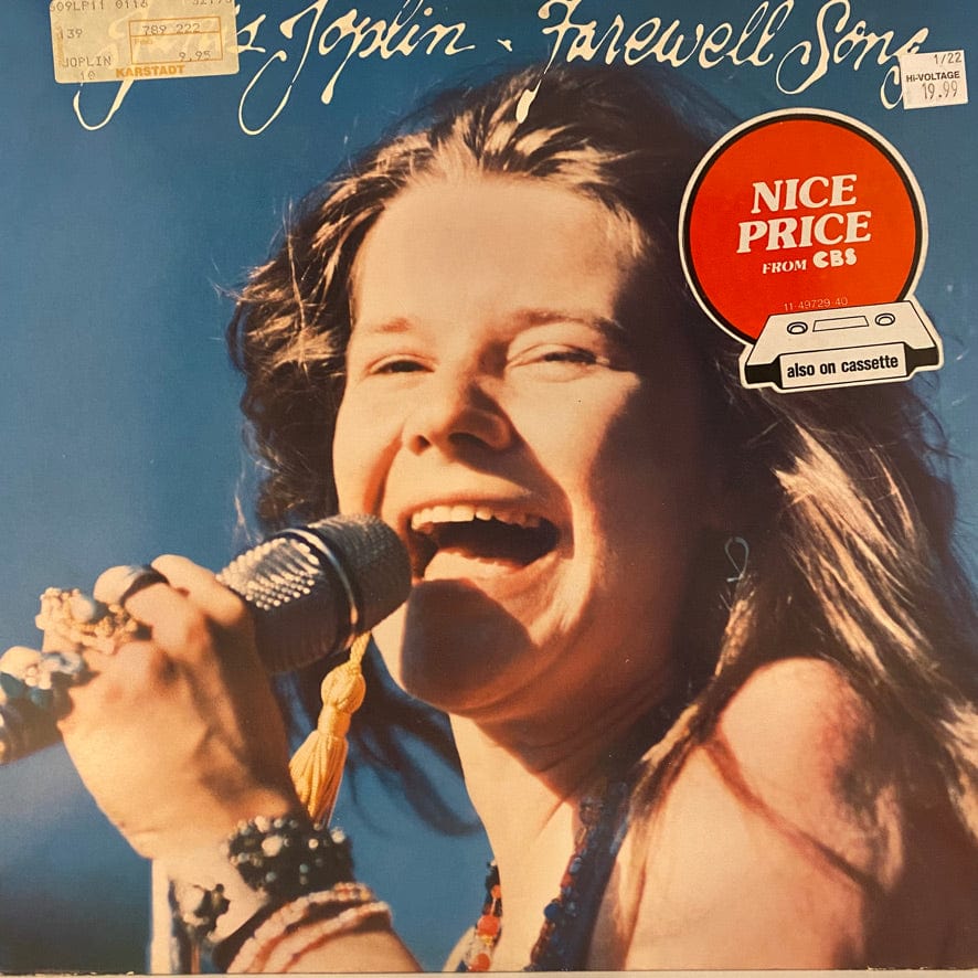 Janis Joplin – Farewell Song LP USED VG++/VG+ European Pressing