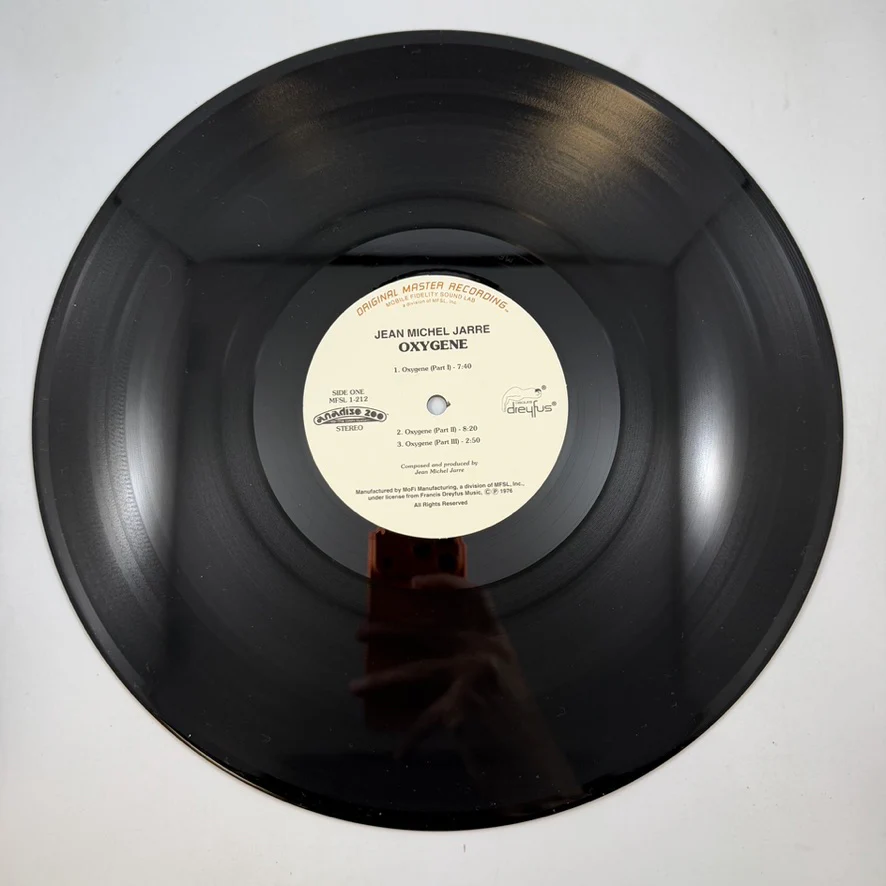 Jean Michel Jarre – Oxygene LP USED Vinyl NM/NM Audiophile - Image 3