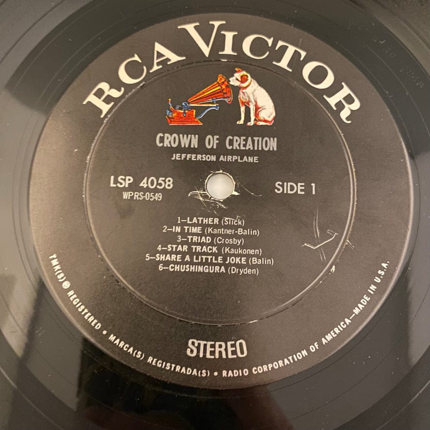 Jefferson Airplane – Crown Of Creation LP USED VG+/VG+ - Image 6