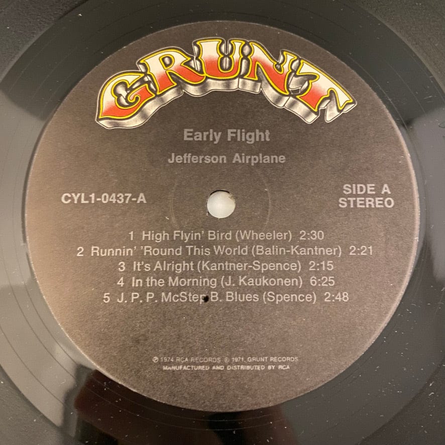Jefferson Airplane – Early Flight LP USED VG++/VG+ - Image 6