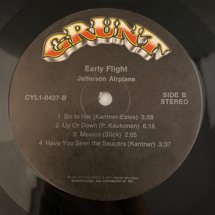 Jefferson Airplane – Early Flight LP USED VG++/VG+ - Image 7
