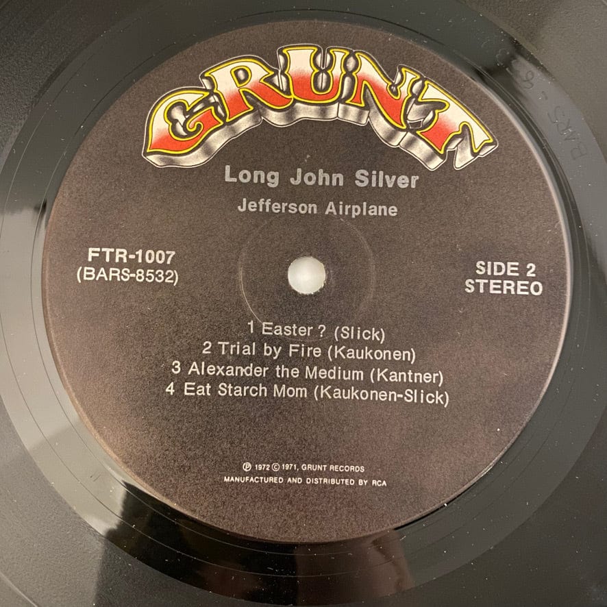 Jefferson Airplane – Long John Silver LP USED VG+/VG - Image 7