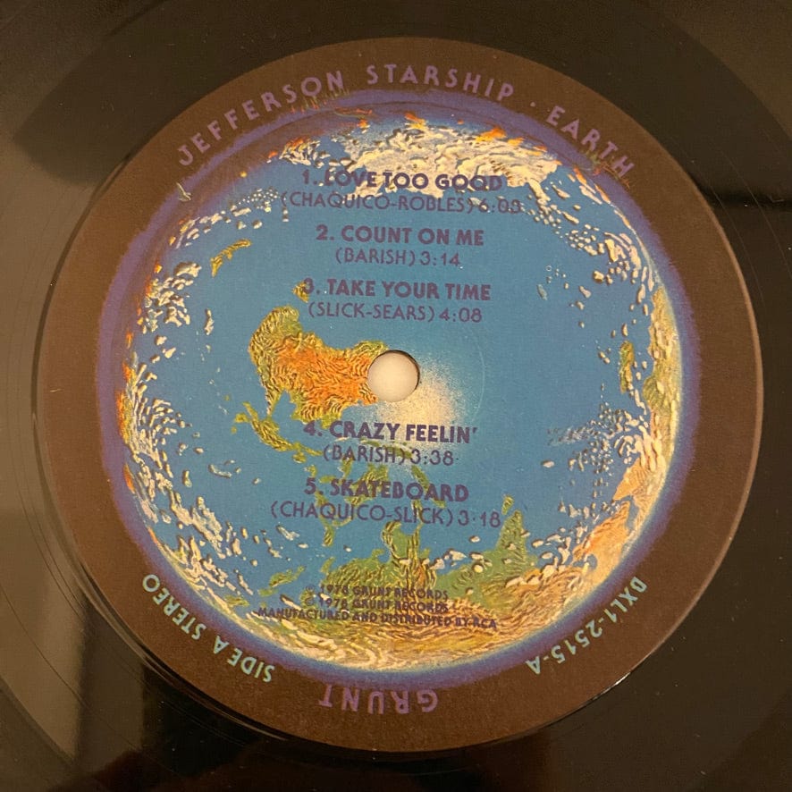 Jefferson Starship – Earth LP USED VG++/VG - Image 6