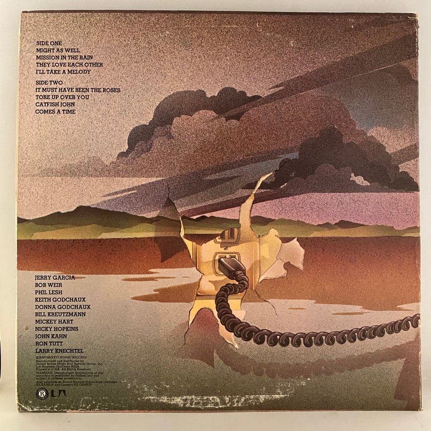 Jerry Garcia – Reflections LP USED VG+/VG 1976 Pressing - Image 2