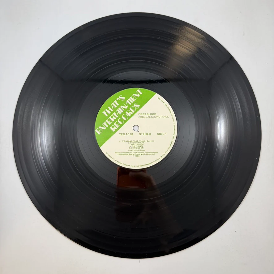 Jerry Goldsmith – First Blood (Original Soundtrack Recording) LP USED Vinyl VG+/VG+ - Image 3