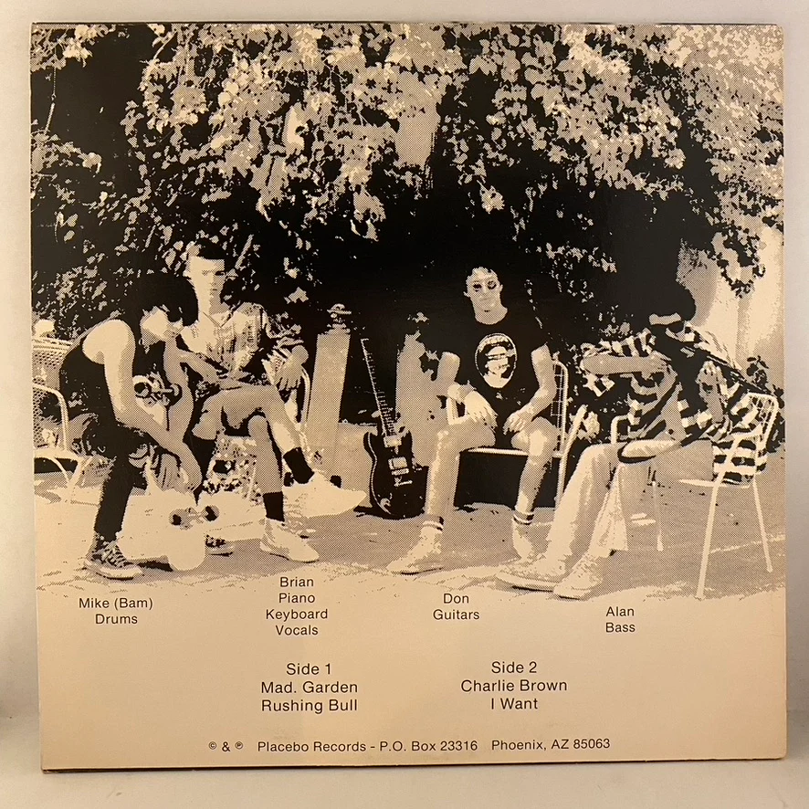 JFA – Mad Garden E.P. LP USED VG+/VG+ - Image 2