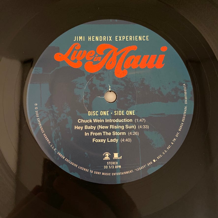 Jimi Hendrix Experience – Live In Maui 3LP USED NM/VG++ NO BLU-RAY - Image 5