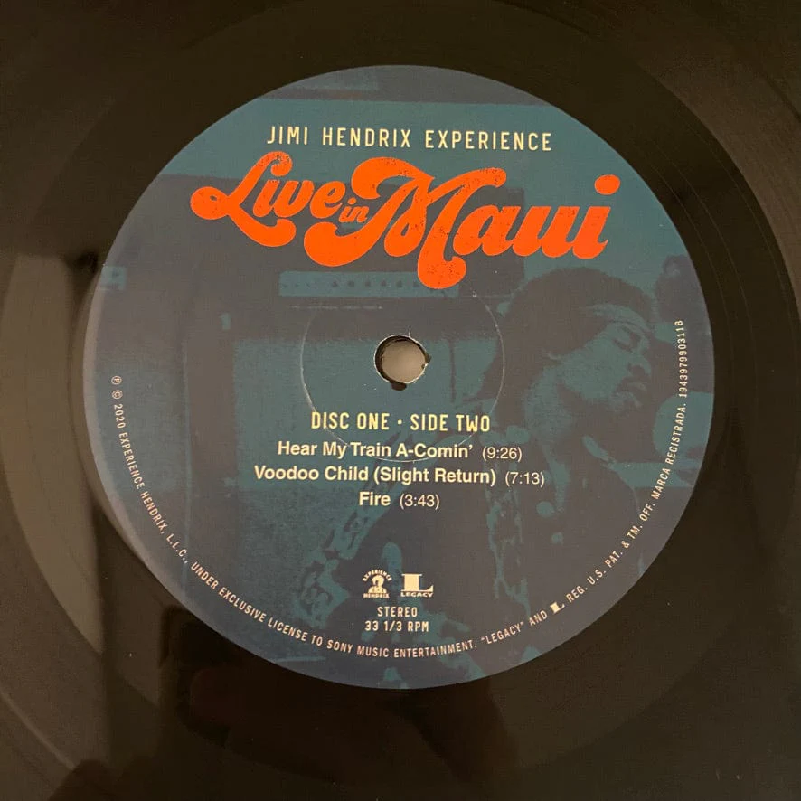 Jimi Hendrix Experience – Live In Maui 3LP USED NM/VG++ NO BLU-RAY - Image 6