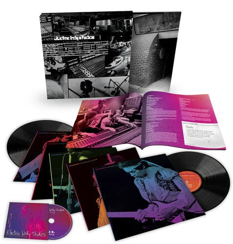 Jimi Hendrix - Electric Lady Studios: A Jimi Hendrix Vision 5LP NEW W/ BLU-RAY