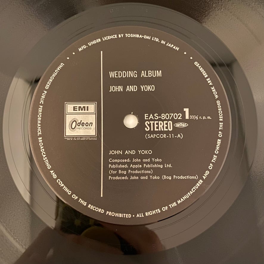John Lennon / Yoko Ono – Wedding Album LP USED VG++/VG Box Set 1977 Japanese Pressing - Image 10