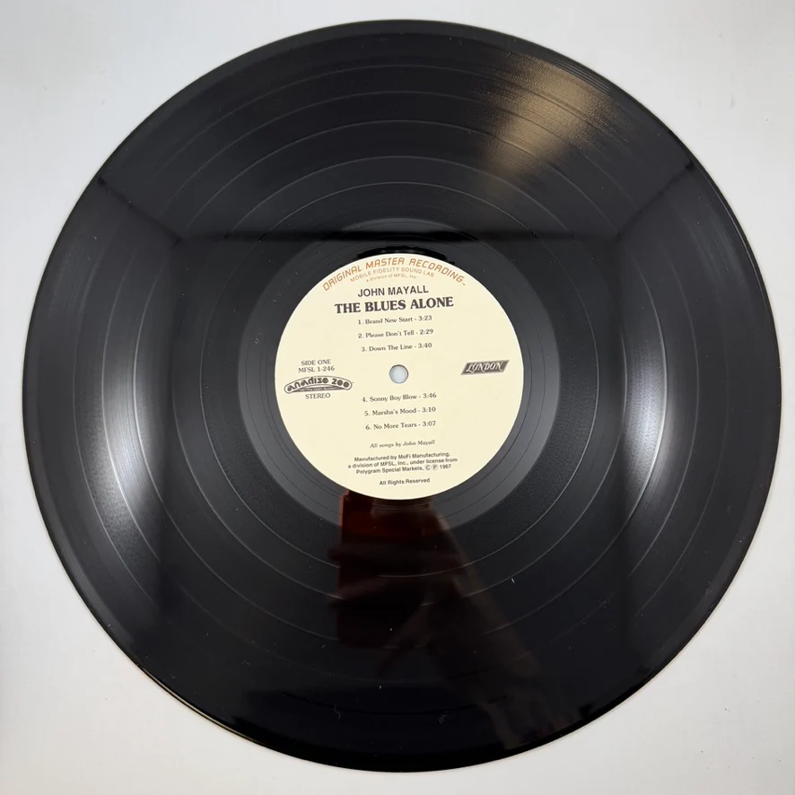John Mayall – The Blues Alone LP USED Vinyl NM/VG++ Audiophile - Image 3