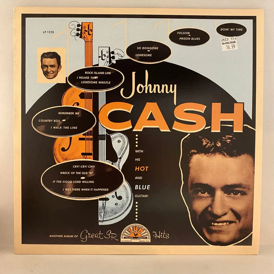 Johnny Cash – With His Hot And Blue Guitar LP USED VG++/NM