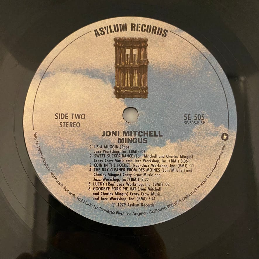 Joni Mitchell – Mingus LP USED NM/VG++ 1979 Record Club Pressing - Image 4