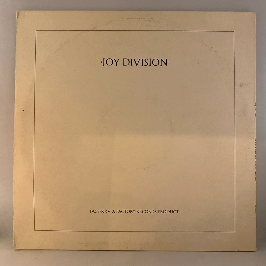 Joy Division – Closer LP USED VG+/VG+ 1980 Original UK Pressing Rounded Corner Dark Red Vinyl - Image 2