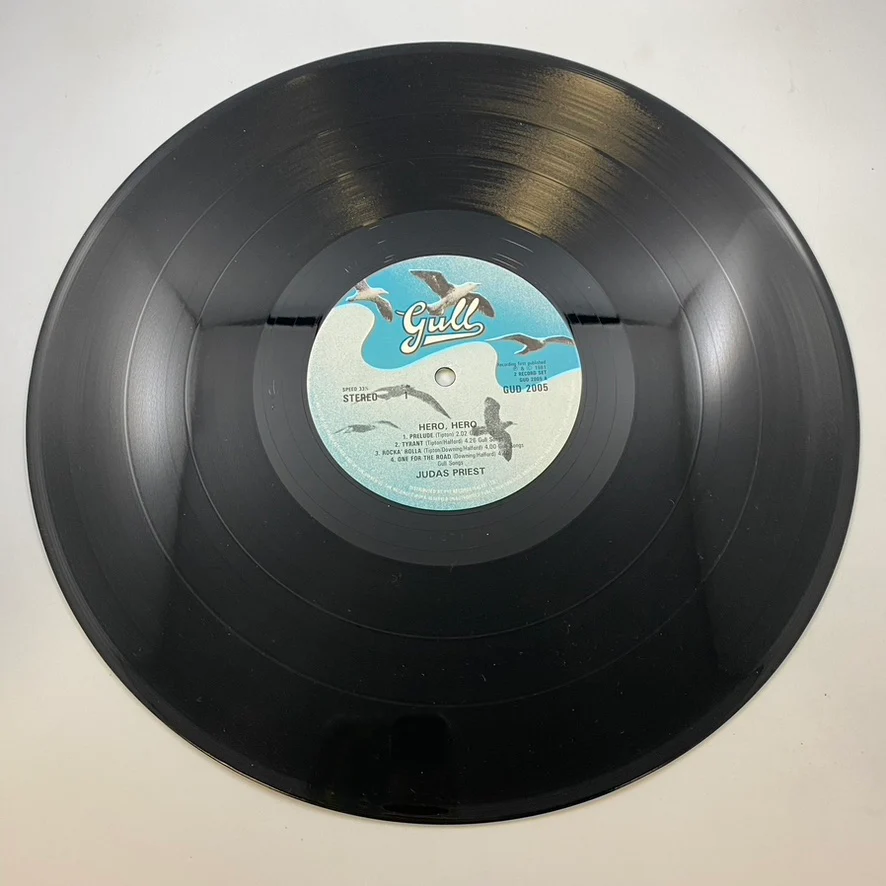 Judas Priest – Hero, Hero LP USED Vinyl VG+/VG+ - Image 6