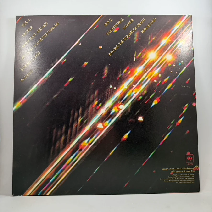 Judas Priest – Stained Class LP USED Vinyl VG++/VG+ - Image 2