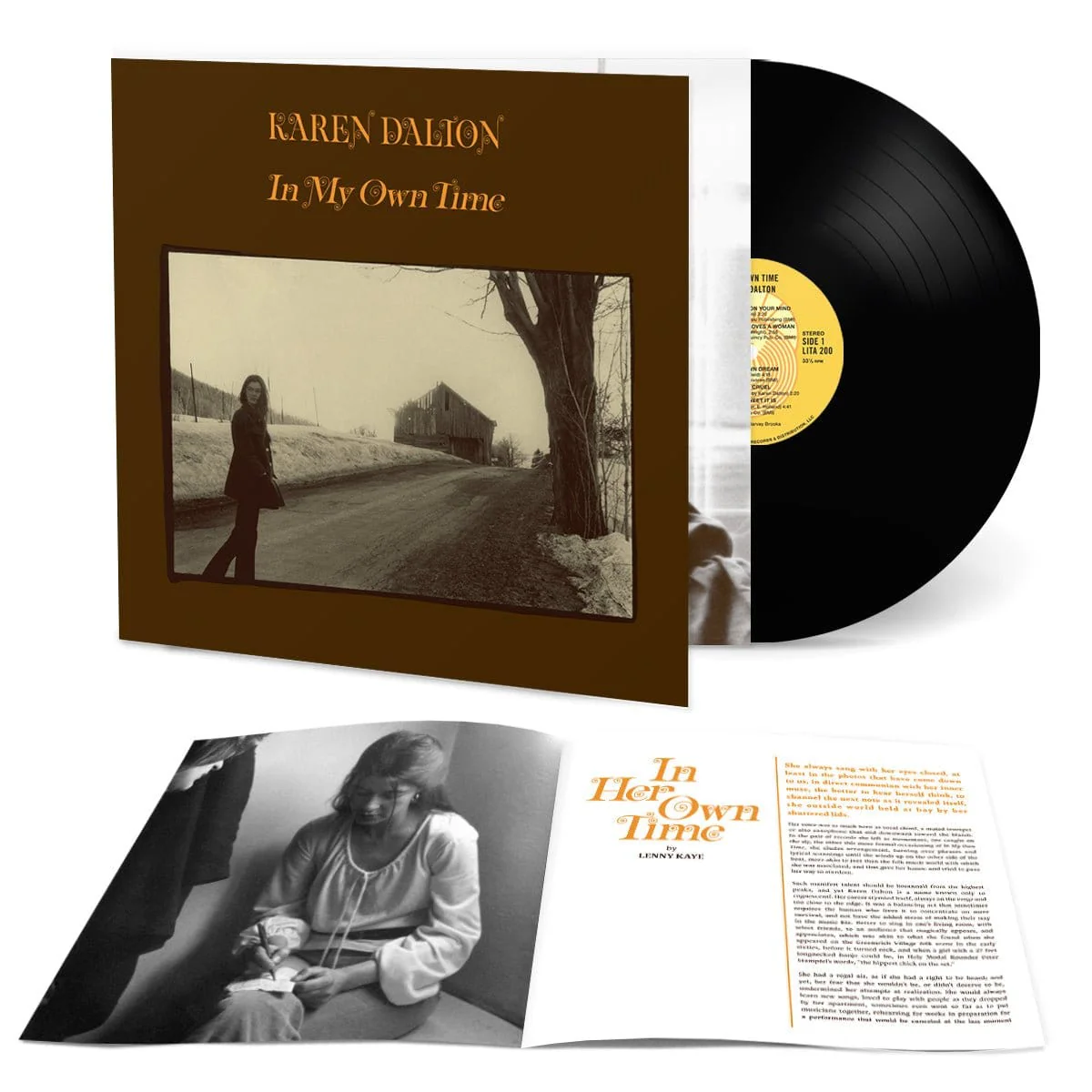 Karen Dalton - In My Own Time LP NEW BLACK VINYL