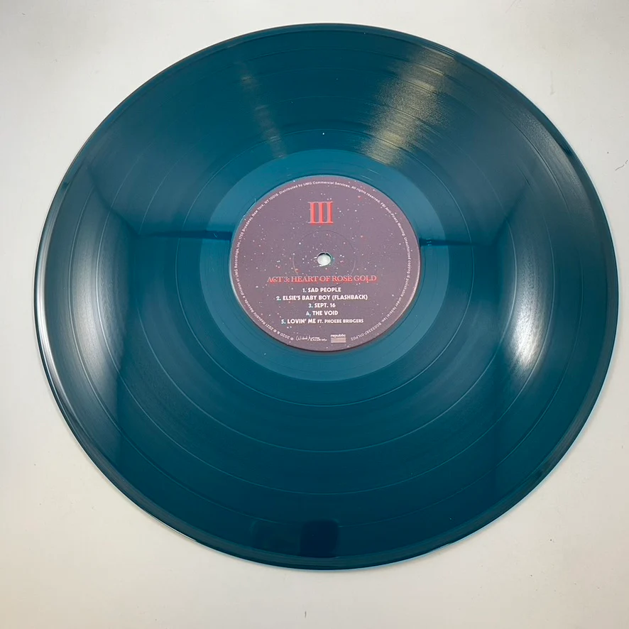 Kid Cudi – Man On The Moon III: The Chosen LP USED Vinyl VG+/VG+ Color Vinyl - Image 6